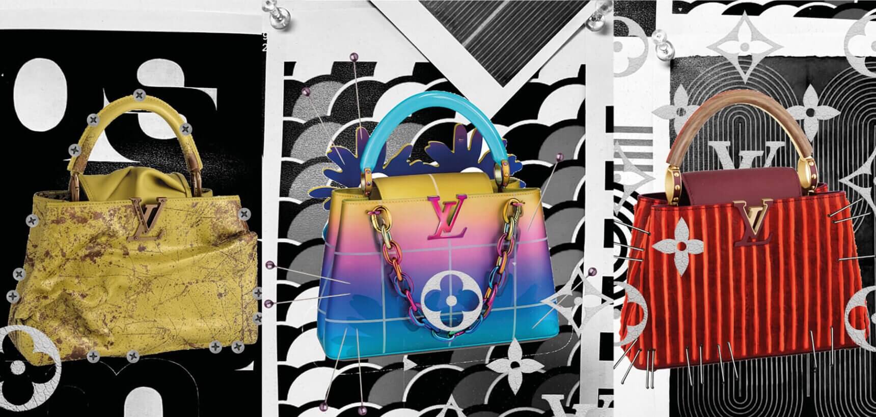Louis Vuitton ArtyCapucines Collection