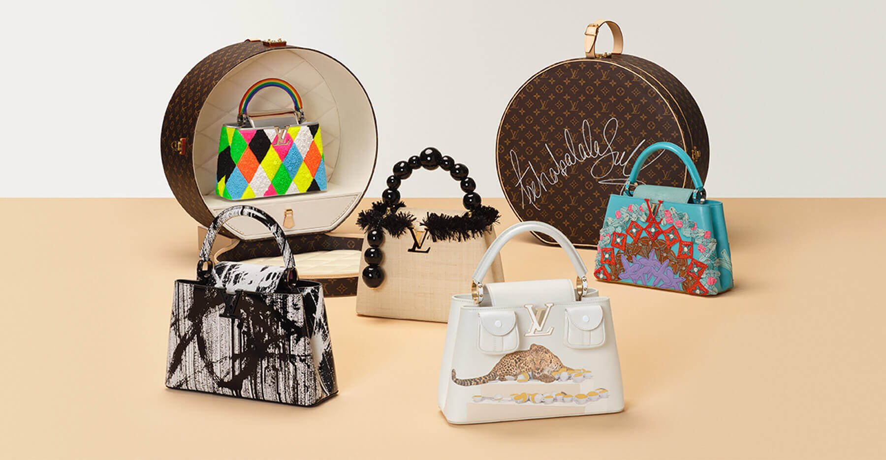 Louis Vuitton Taps Urs Fischer for Monogram Bags