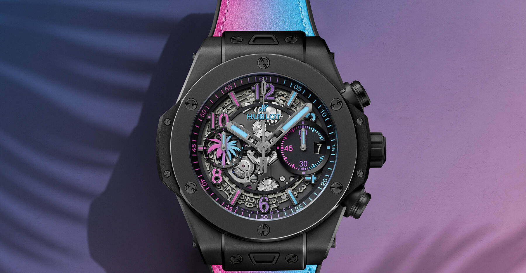 Hublot clearance purple skull